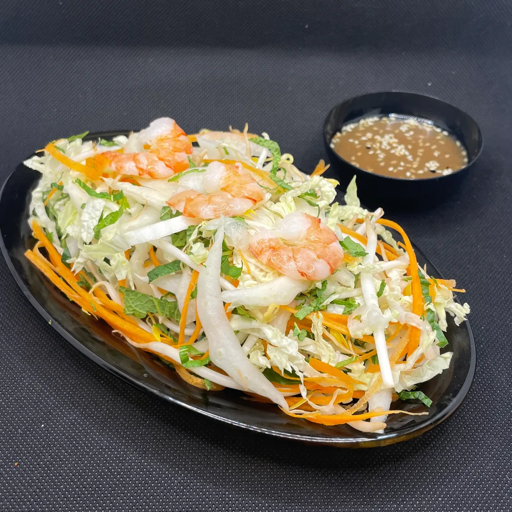 Salade aux crevettes